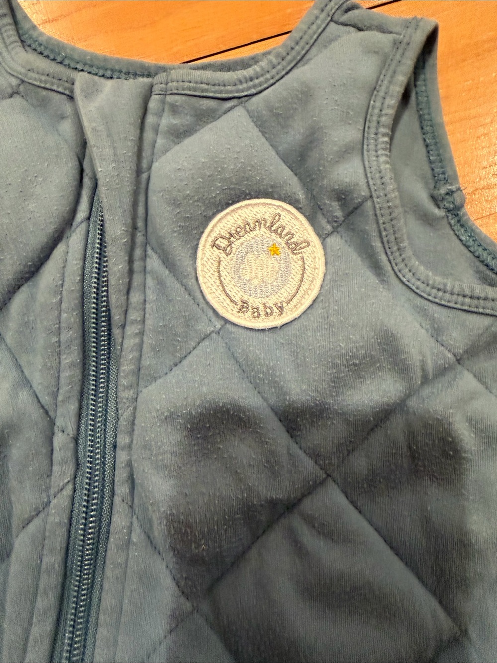 Dreamland Baby Dream Weighted Sleep Sack - Ocean Blue - Picture 3 of 6